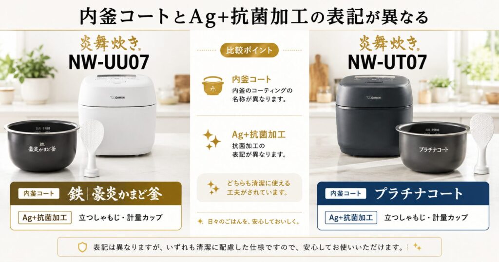 NW-UU07とNW-UT07の違いを比較！どちらがおすすめ？象印炊飯ジャーについて解説_内釜01