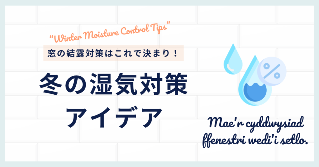 窓の結露対策はこれで決まり！冬の湿気対策アイデア_01