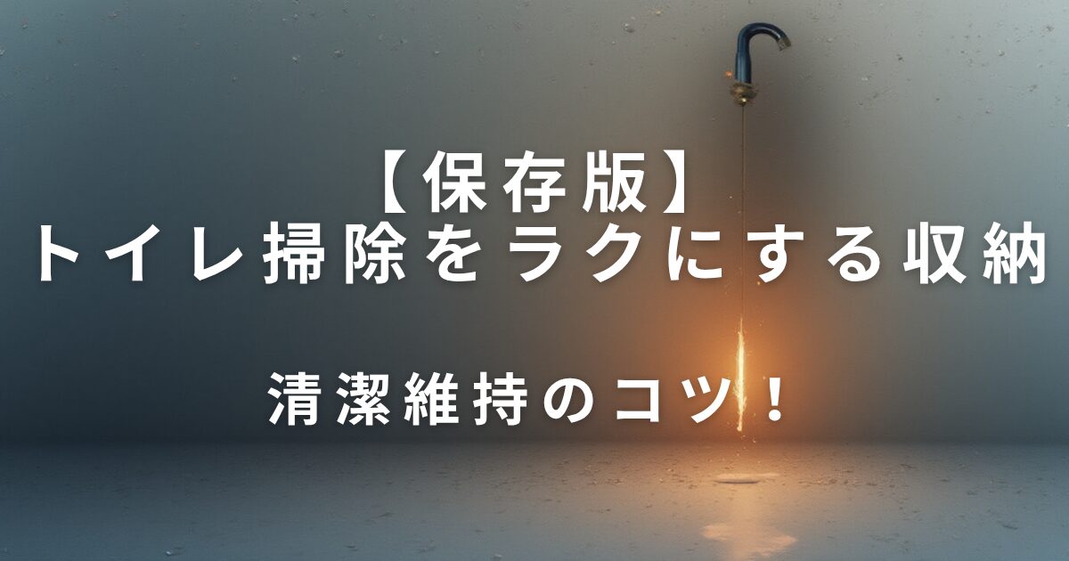 トイレ掃除をラクにする収納と清潔維持のコツ_01