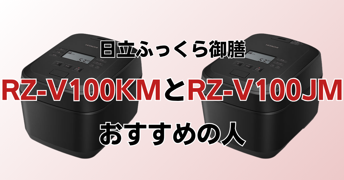 RZ-V100KMとRZ-V100JMがおすすめの人
