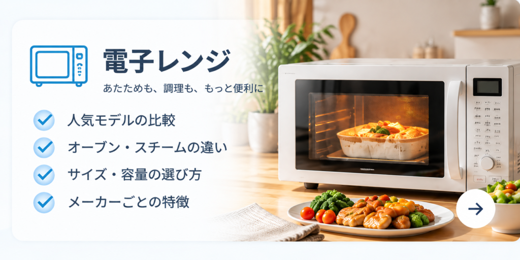 暮らしすっきりナビ_電子レンジ